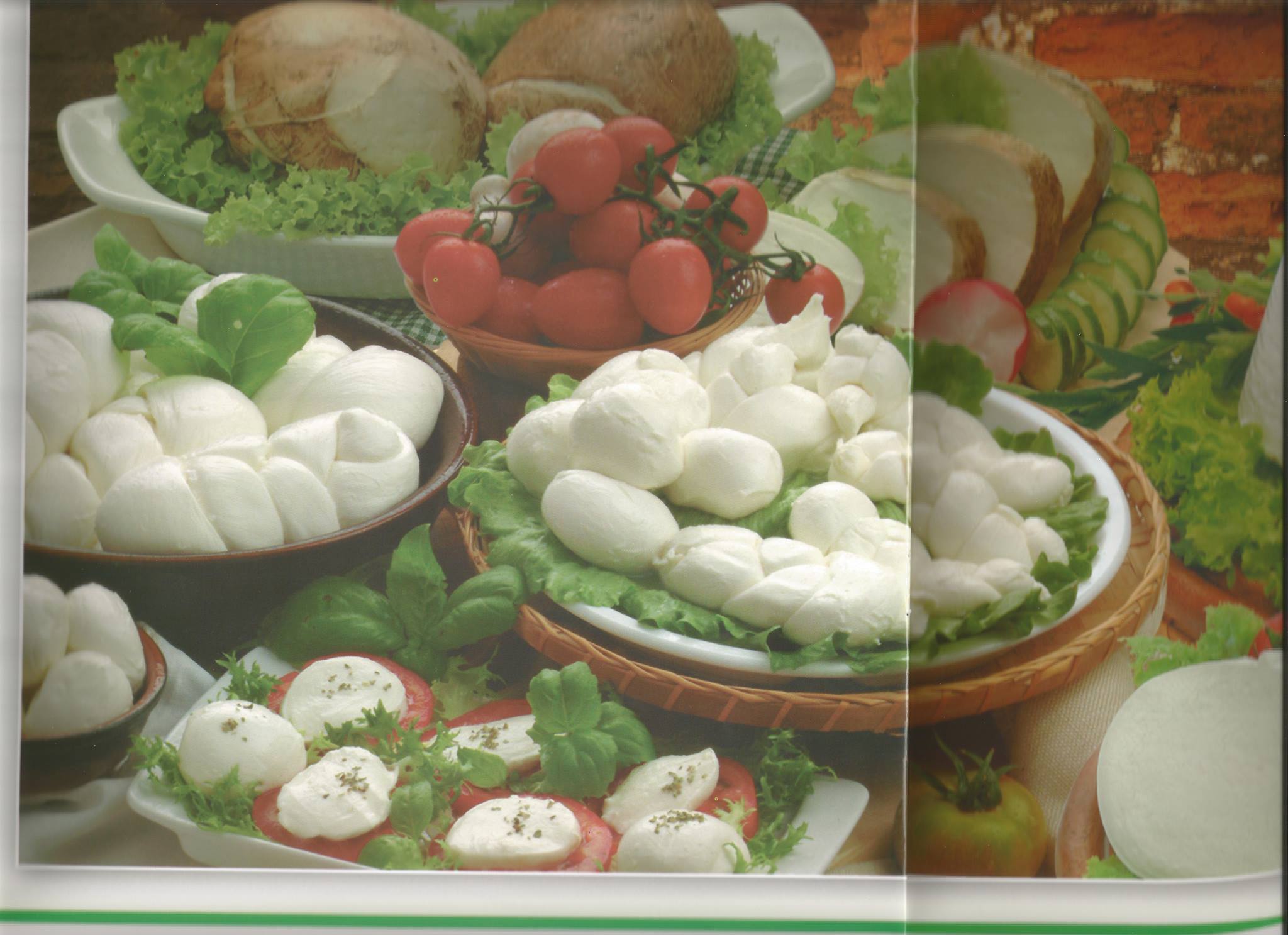 Mozzarella si produse italiene